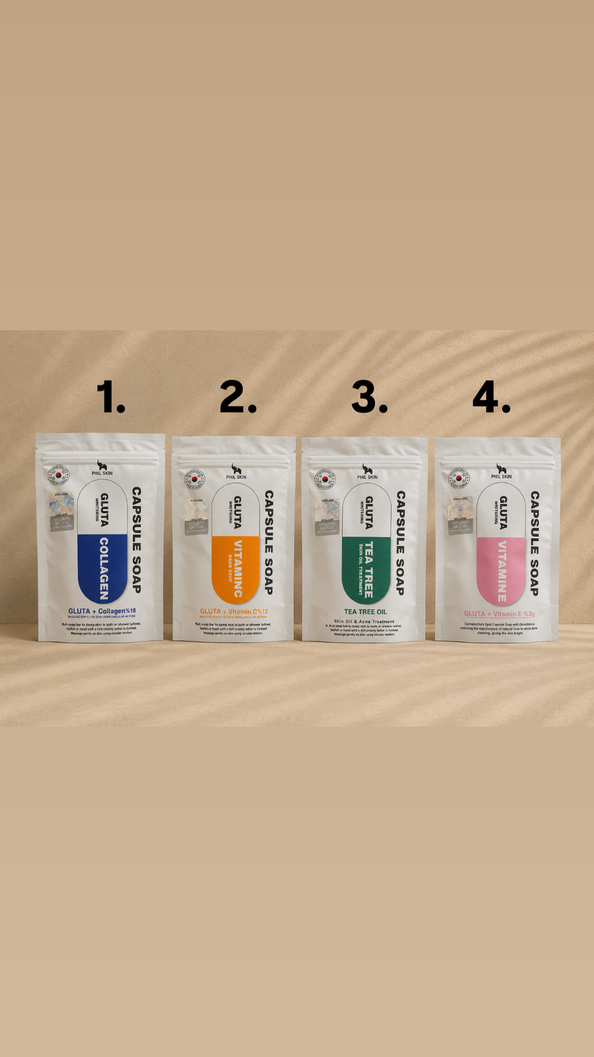 صابون کپسولی گلوتاتیون